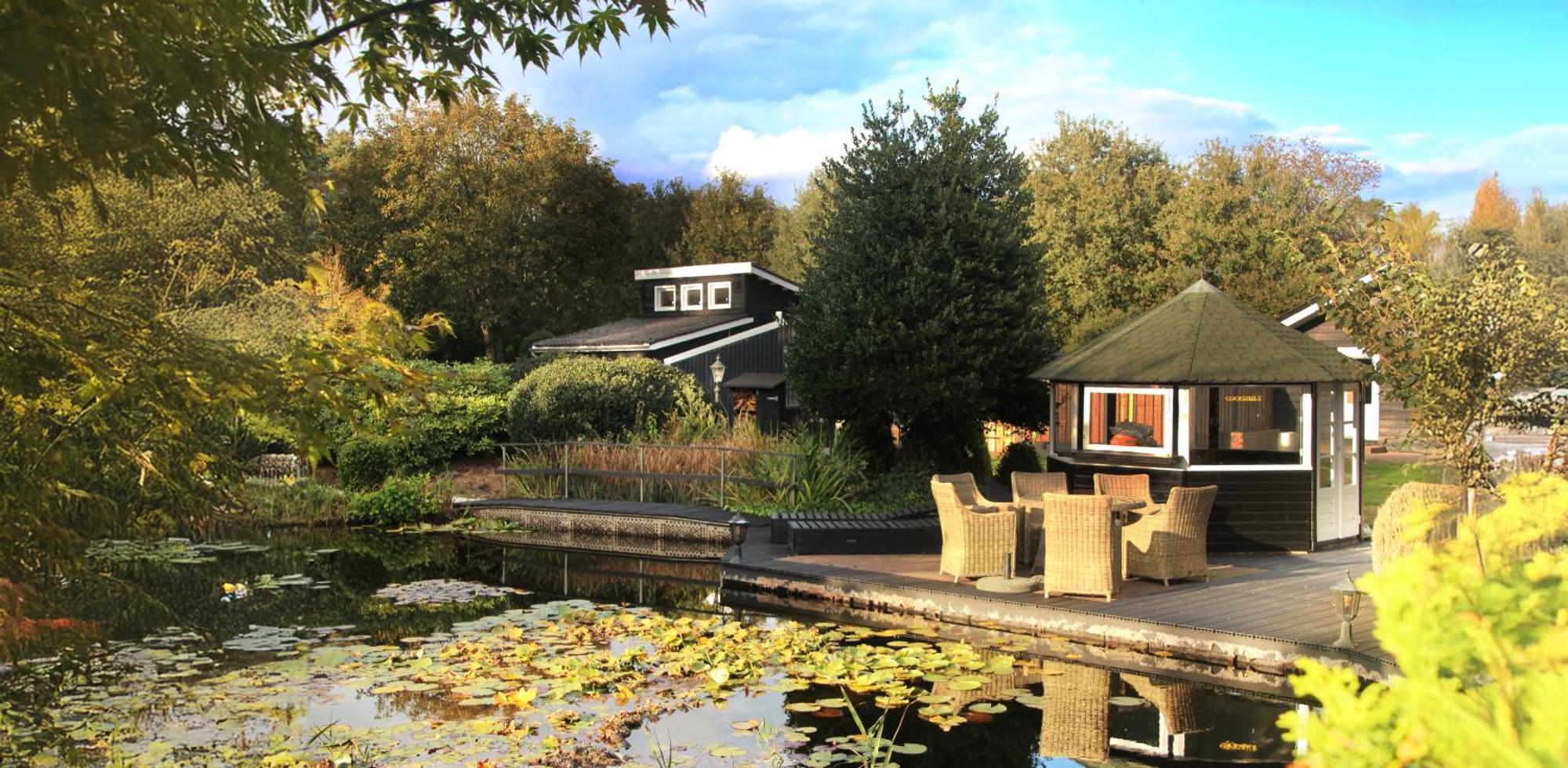 Wellness Tuin - Ultieme Partner Beleving - St Hubertus Suite Met Jacuzzi ,Openhaard, Prive Hottub En Prive Sauna In Jachthut Stijl Horst Zewnętrze zdjęcie