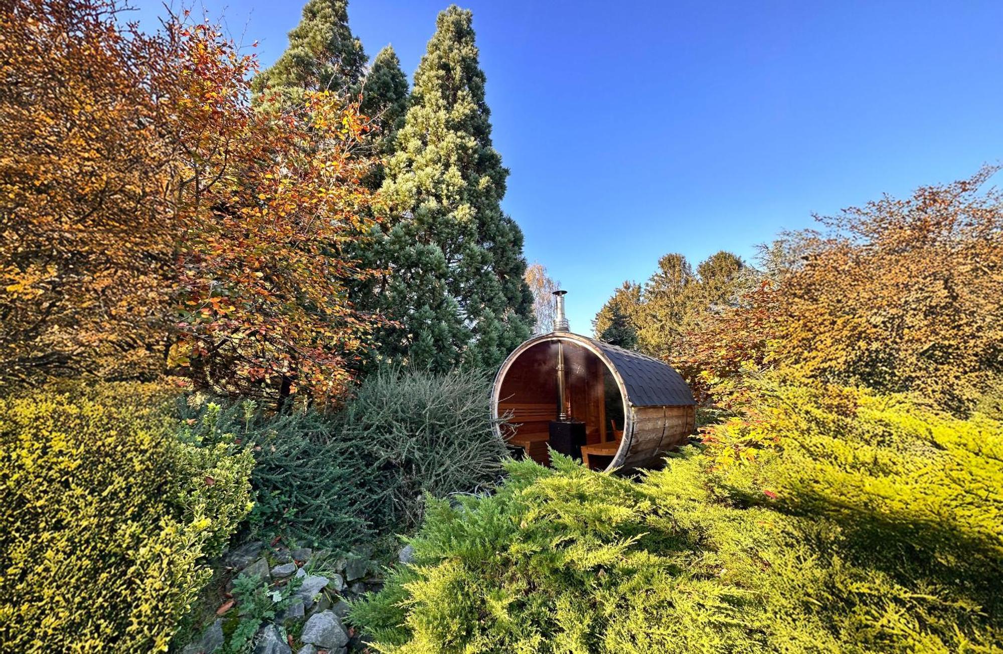 Wellness Tuin - Ultieme Partner Beleving - St Hubertus Suite Met Jacuzzi ,Openhaard, Prive Hottub En Prive Sauna In Jachthut Stijl Horst Zewnętrze zdjęcie